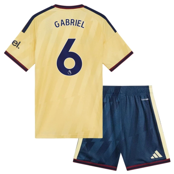 Dres Arsenal Gabriel 6 Dječji Treći 2026/27 Dres Arsenal Gabriel 6 Dječji Treći 2026/27