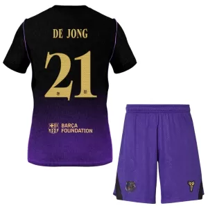Dres FC Barcelona Frenkie de Jong 21 Dječji Gostujući 2026/27