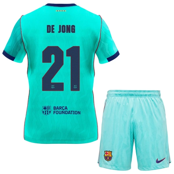 Dres FC Barcelona Frenkie de Jong 21 Dječji Treći 2026/27