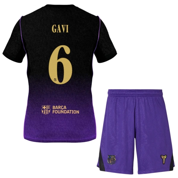 Dres FC Barcelona Gavi 6 Dječji Gostujući 2026/27 Dres FC Barcelona Gavi 6 Dječji Gostujući 2026/27