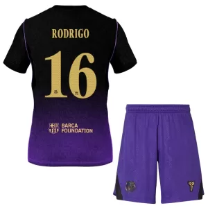 Dres FC Barcelona Rodrigo Hernández 16 Dječji Gostujući 2026/27