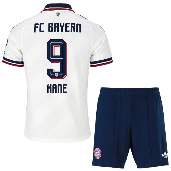 Dres FC Bayern Munich Harry Kane 9 Dječji Gostujući 2026/27 Dres FC Bayern Munich Harry Kane 9 Dječji Gostujući 2026/27