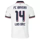 Dres FC Bayern Munich Luis Díaz 14 Dječji Gostujući 2026/27