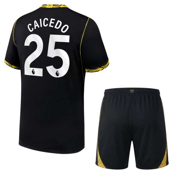 Dres Chelsea Moisés Caicedo 25 Dječji Gostujući 2026/27 Dres Chelsea Moisés Caicedo 25 Dječji Gostujući 2026/27
