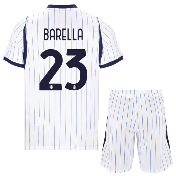 Dres Inter Milan Barella 23 Dječji Gostujući 2026/27 Dres Inter Milan Barella 23 Dječji Gostujući 2026/27