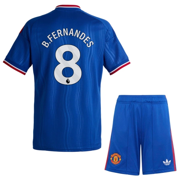 Dres Manchester United Bruno Fernandes 8 Dječji Gostujući 2026/27 Dres Manchester United Bruno Fernandes 8 Dječji Gostujući 2026/27