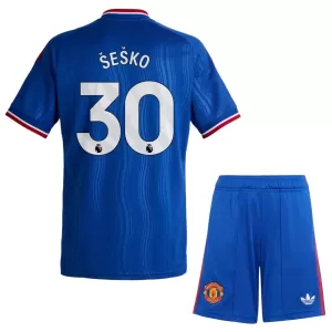 Dres Manchester United Sesko 30 Dječji Gostujući 2026/27