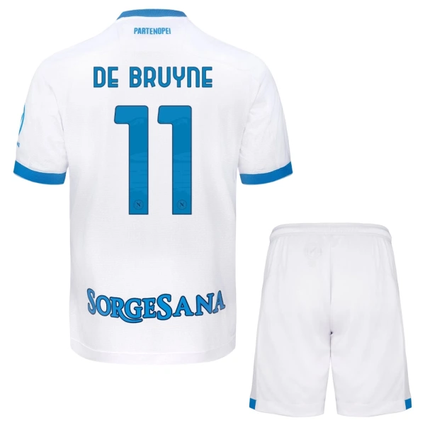 Dres SSC Napoli Kevin De Bruyne 11 Dječji Gostujući 2026/27 Dres SSC Napoli Kevin De Bruyne 11 Dječji Gostujući 2026/27