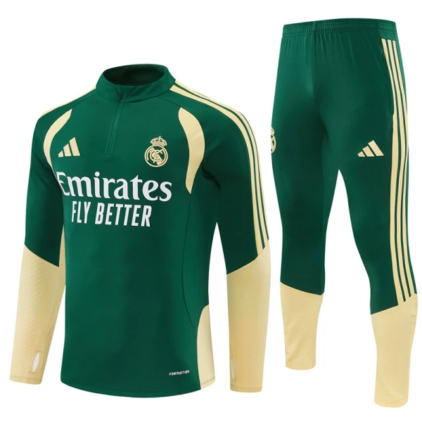 Real Madrid Komplet Trenirke za Treniranje 2026/27 Zelena Real Madrid Komplet Trenirke za Treniranje 2026/27 Zelena