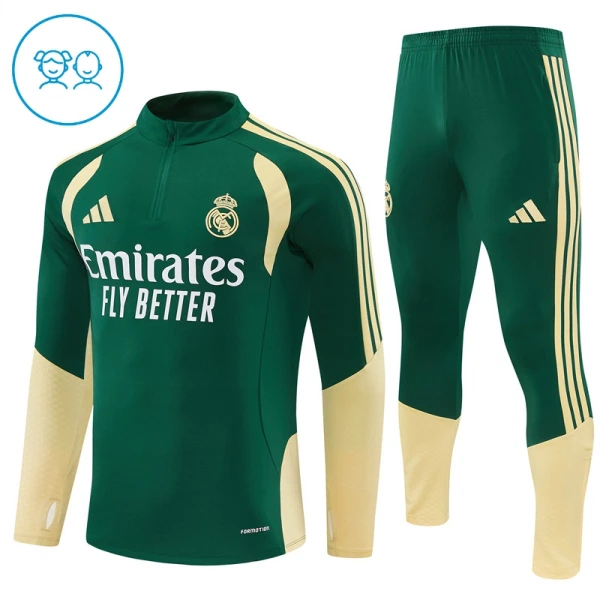 Real Madrid Komplet Trenirke za Treniranje Dječji 2026/27 Zelena
