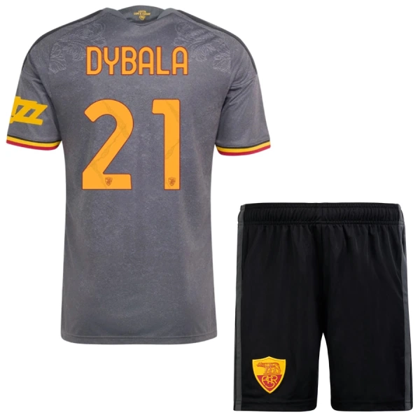 Dres AS Roma Paulo Dybala 21 Dječji Treći 2026/27 Dres AS Roma Paulo Dybala 21 Dječji Treći 2026/27