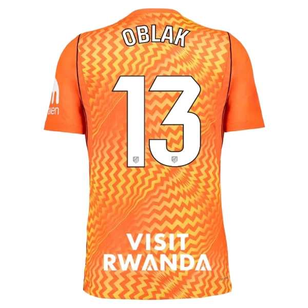 Dres Atlético Madrid Jan Oblak 13 Golmanski 2026/27 Naranča Dres Atlético Madrid Jan Oblak 13 Golmanski 2026/27 Naranča