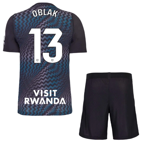 Dres Atlético Madrid Jan Oblak 13 Golmanski Dječji 2026/27 Crno Dres Atlético Madrid Jan Oblak 13 Golmanski Dječji 2026/27 Crno