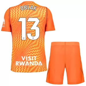 Dres Atlético Madrid Jan Oblak 13 Golmanski Dječji 2026/27 Naranča