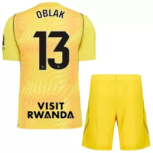 Dres Atlético Madrid Jan Oblak 13 Golmanski Dječji 2026/27 Žuti
