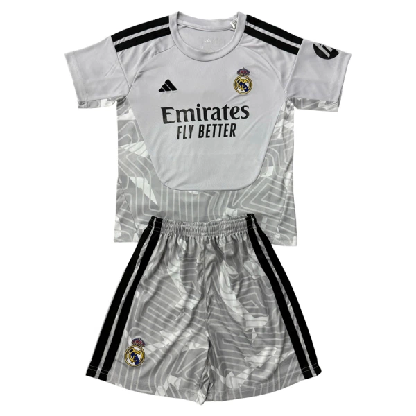Dres Real Madrid Golmanski Dječji 2026/27 Sivo Dres Real Madrid Golmanski Dječji 2026/27 Sivo
