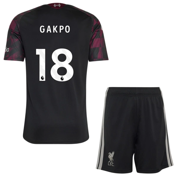 Dres Liverpool Cody Gakpo 18 Dječji Treći 2026/27 Dres Liverpool Cody Gakpo 18 Dječji Treći 2026/27