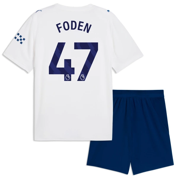 Dres Manchester City Phil Foden 47 Dječji Treći 2026/27 Dres Manchester City Phil Foden 47 Dječji Treći 2026/27