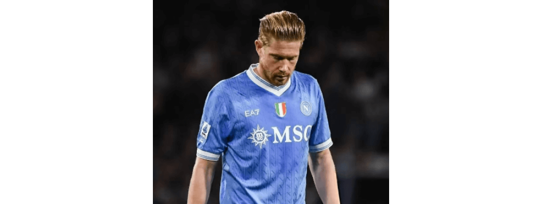 De Bruyne izvan terena tri mjeseca, Napoli se suočava s krizom veznog reda De Bruyne izvan terena tri mjeseca, Napoli se suočava s krizom veznog reda